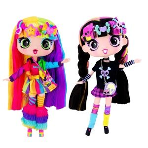 Decora Fashion Girlz Doll Decora + Luna Fashion Dolls 11 Inch Set of 2 Bundle